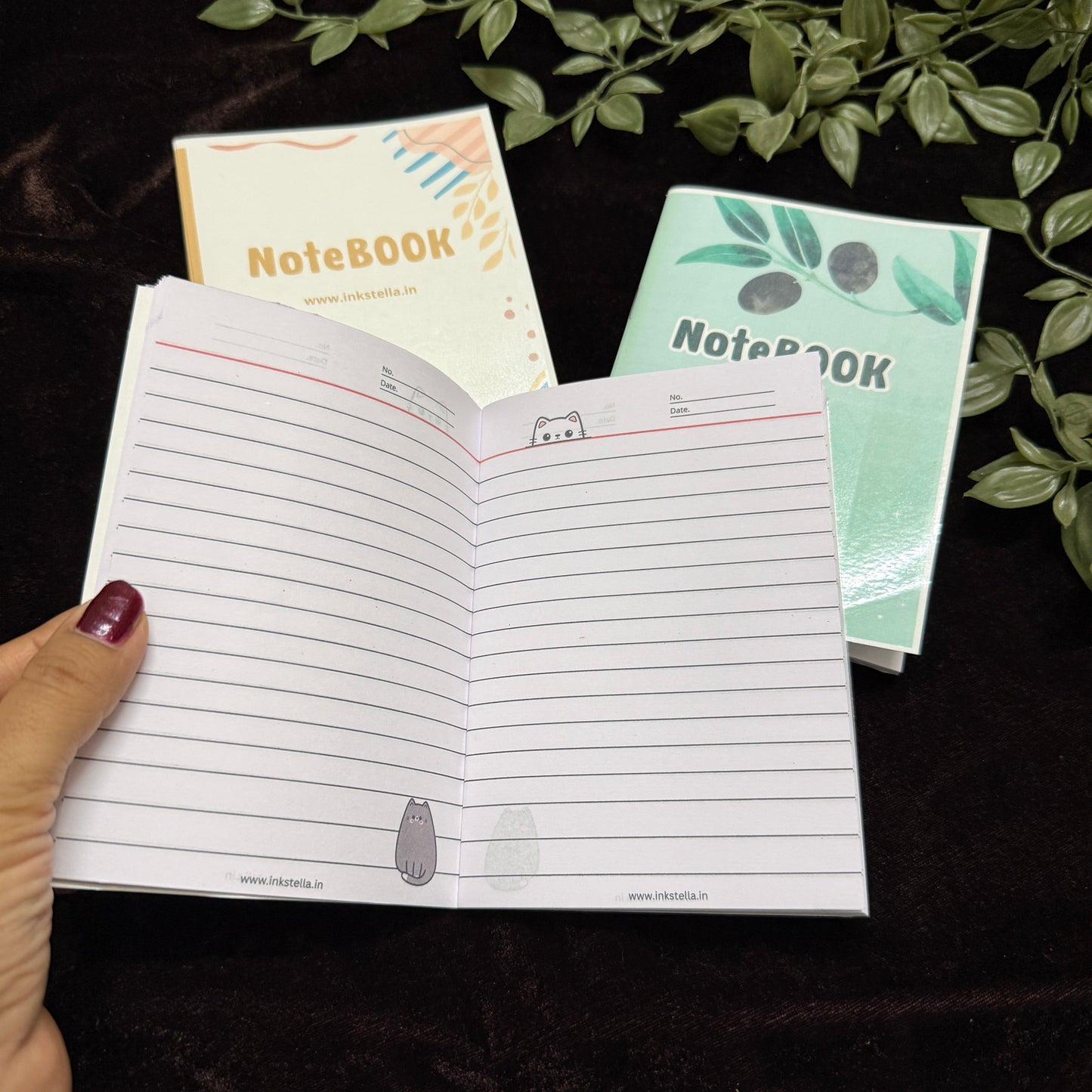 A6 Pocket Notebooks (Pack of 3) – Boho