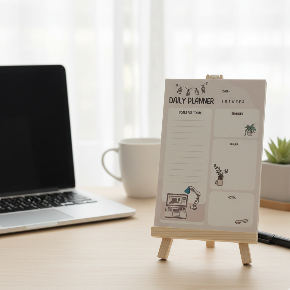 Elevate Your Daily Routine: The "Work From Home" A5 Daily Planner