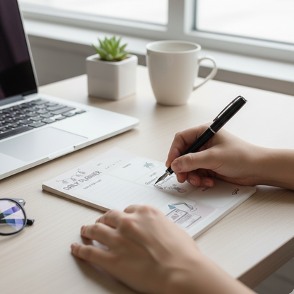 Elevate Your Daily Routine: The "Work From Home" A5 Daily Planner