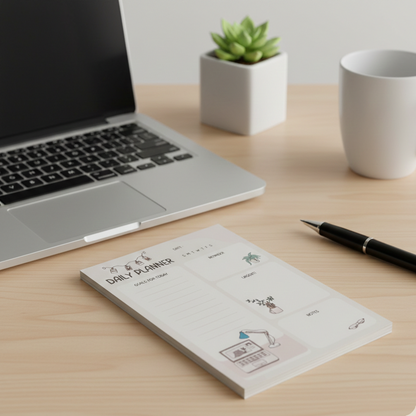 Elevate Your Daily Routine: The "Work From Home" A5 Daily Planner