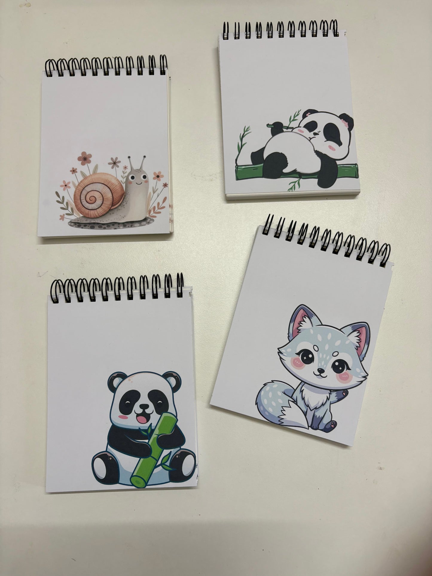 Cute Character Series Memo Pads(Pack of 4)