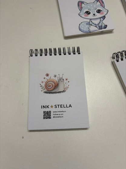 Cute Character Series Memo Pads(Pack of 4)