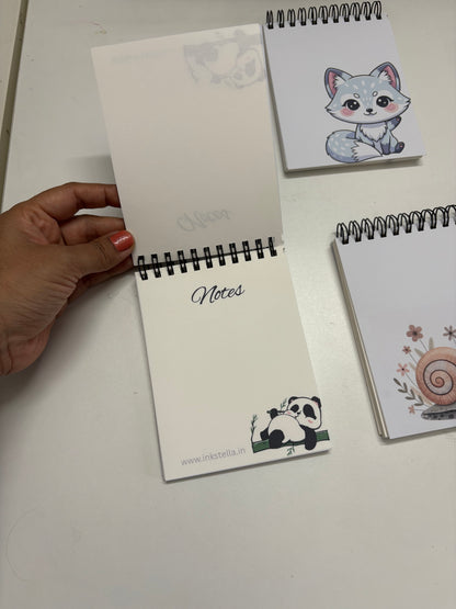 Cute Character Series Memo Pads(Pack of 4)