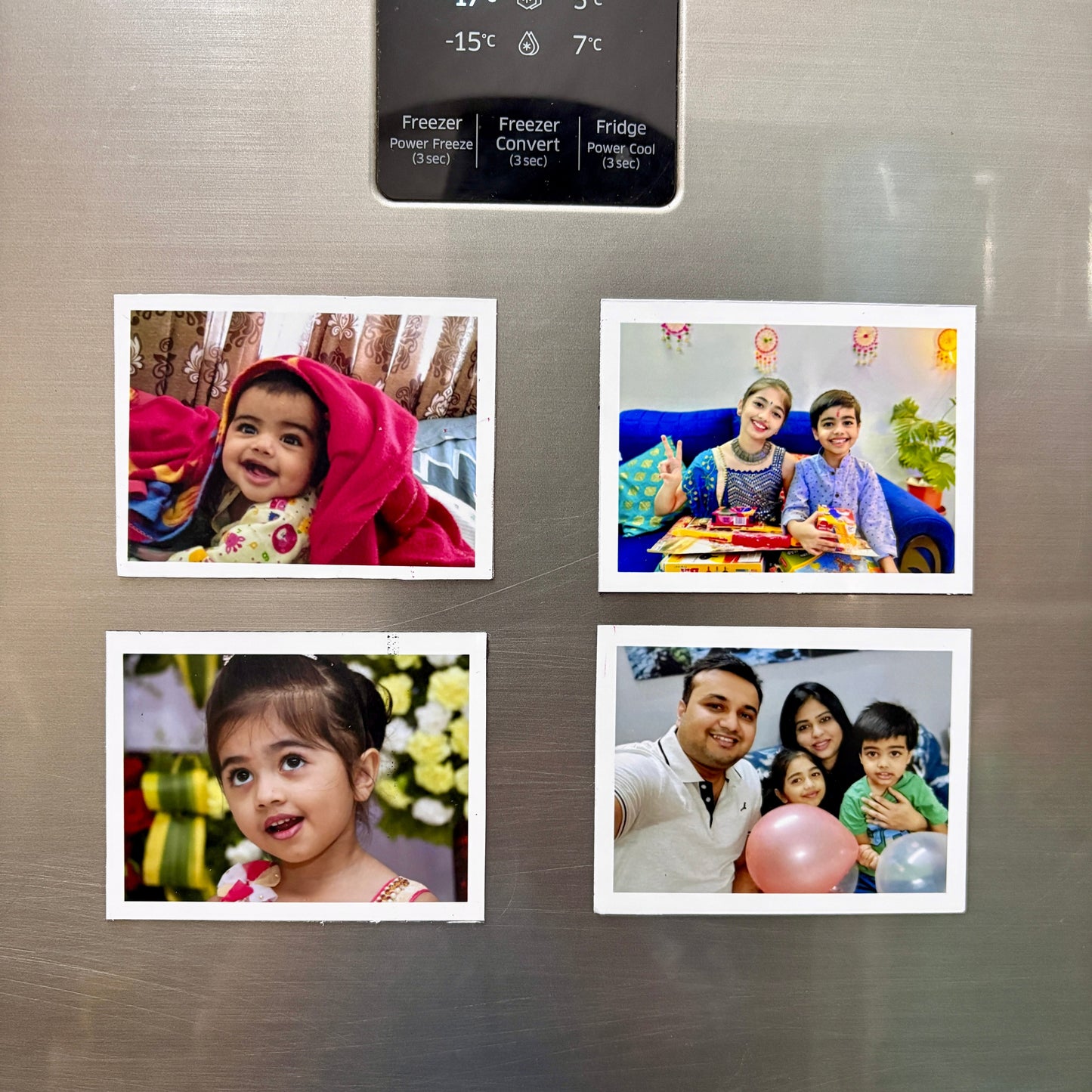 Photo Magnet - 4 x 3 inch (Set of 3)