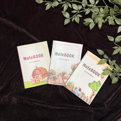 A6 Pocket Notebooks (Pack of 3) – Farm
