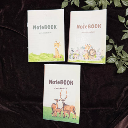A6 Pocket Notebooks (Pack of 3) – Jungle