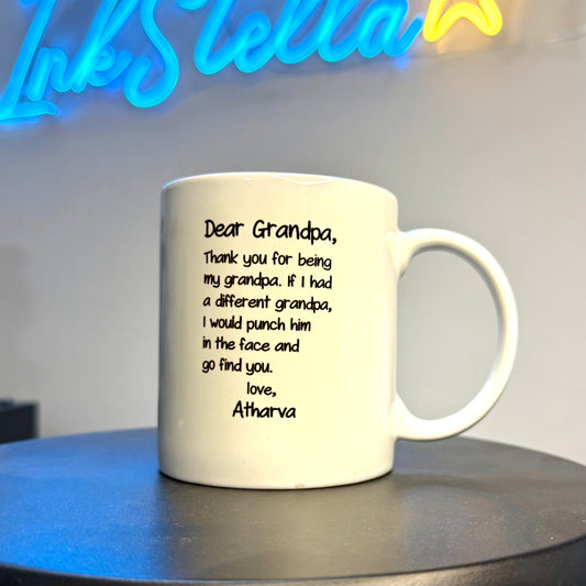 Custom Ghibli Aesthetic Ceramic Mug - Personalized Anime Art Gift